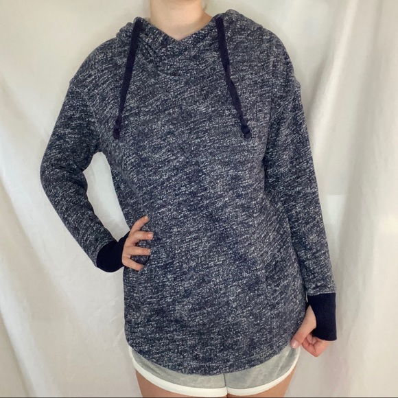 Mossimo Blue Workout Hoodie - Picture 1 of 7